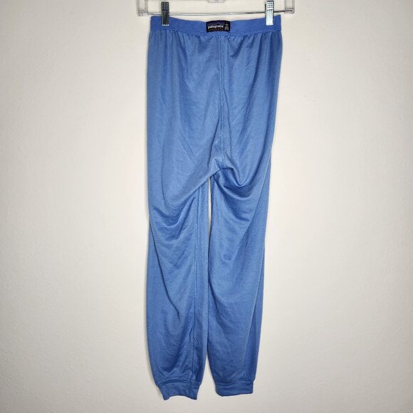 VTG Patagonia Womens XS - Small Blue Capilene Outfit 1/4 Sweatshirt Pants Set - Picture 7 of 8